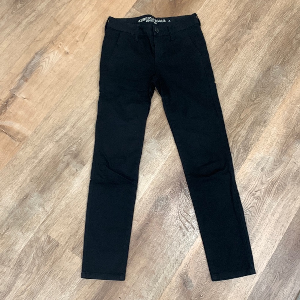AEO Black Pants - 0 Short
